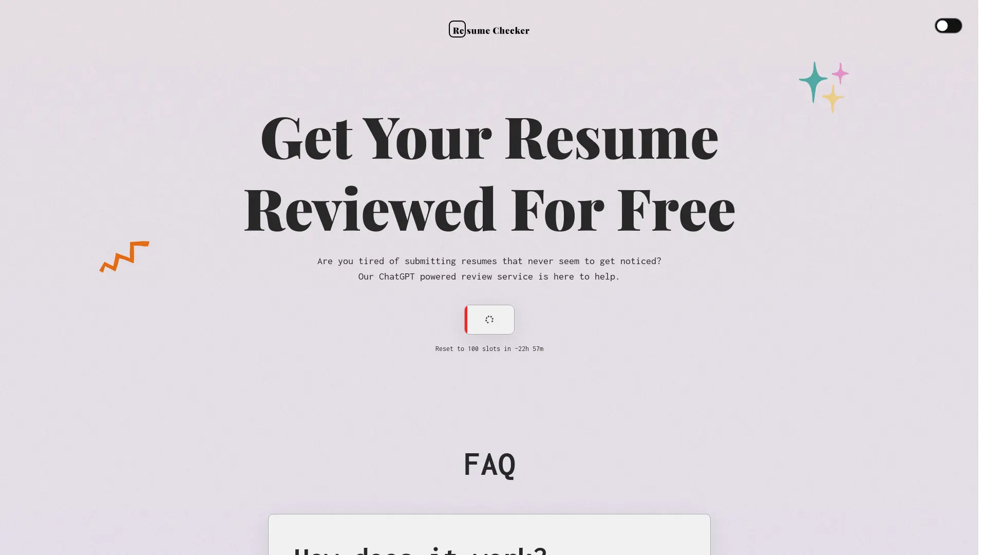 AI Resume Checker screenshot