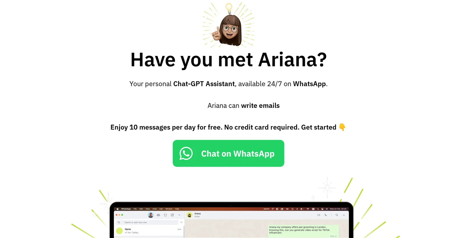 Ariana screenshot
