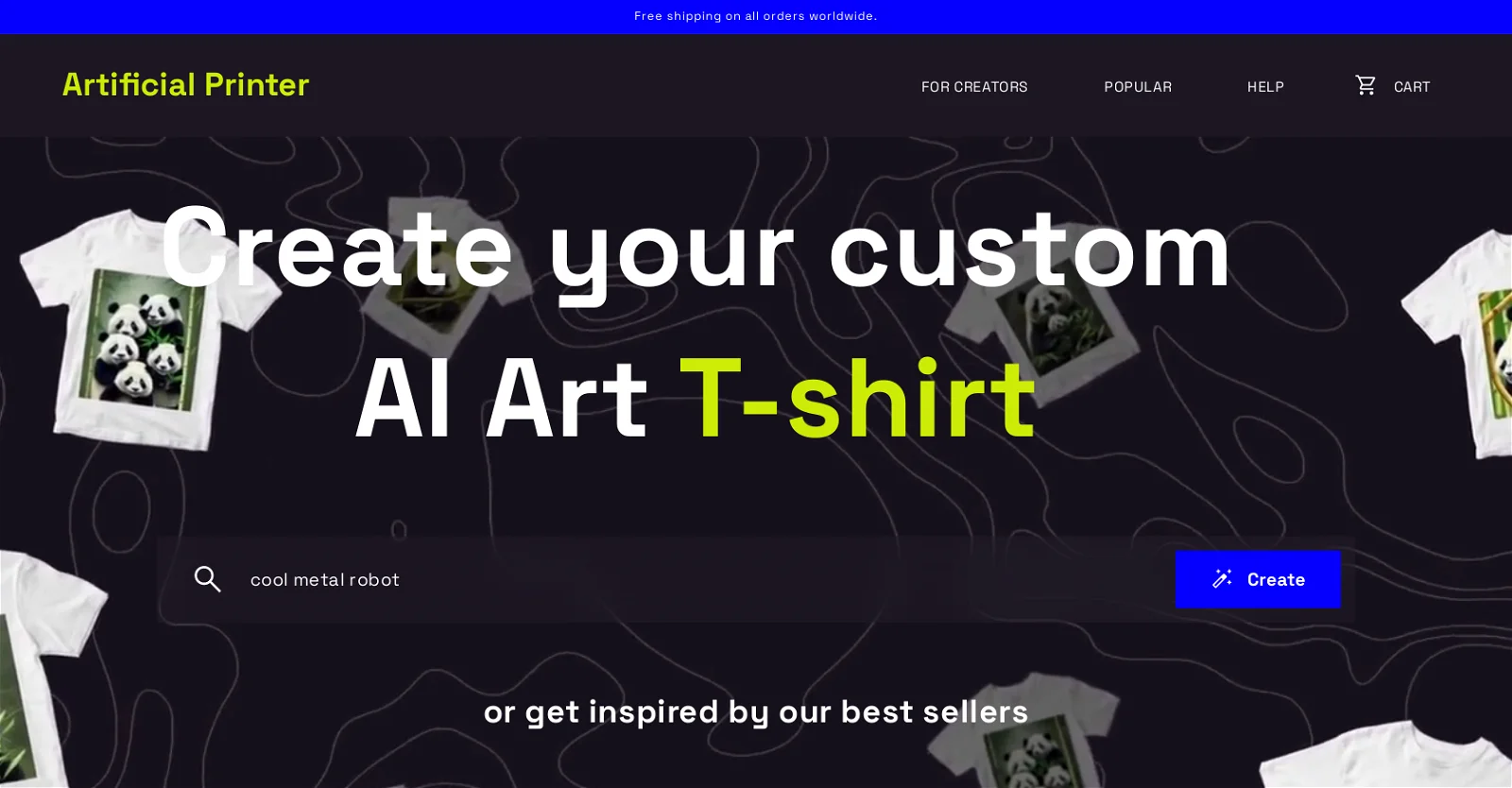 Artificial Printer screenshot