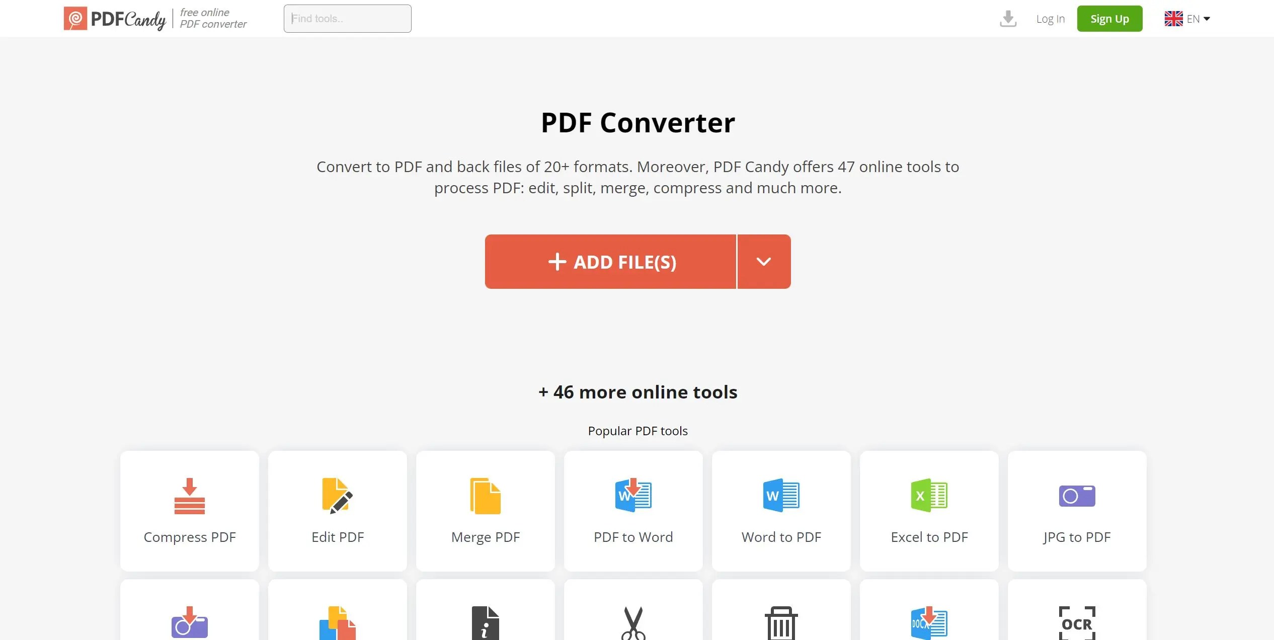 PDF Candy screenshot
