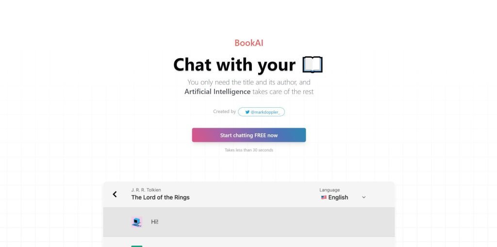 BookAI screenshot
