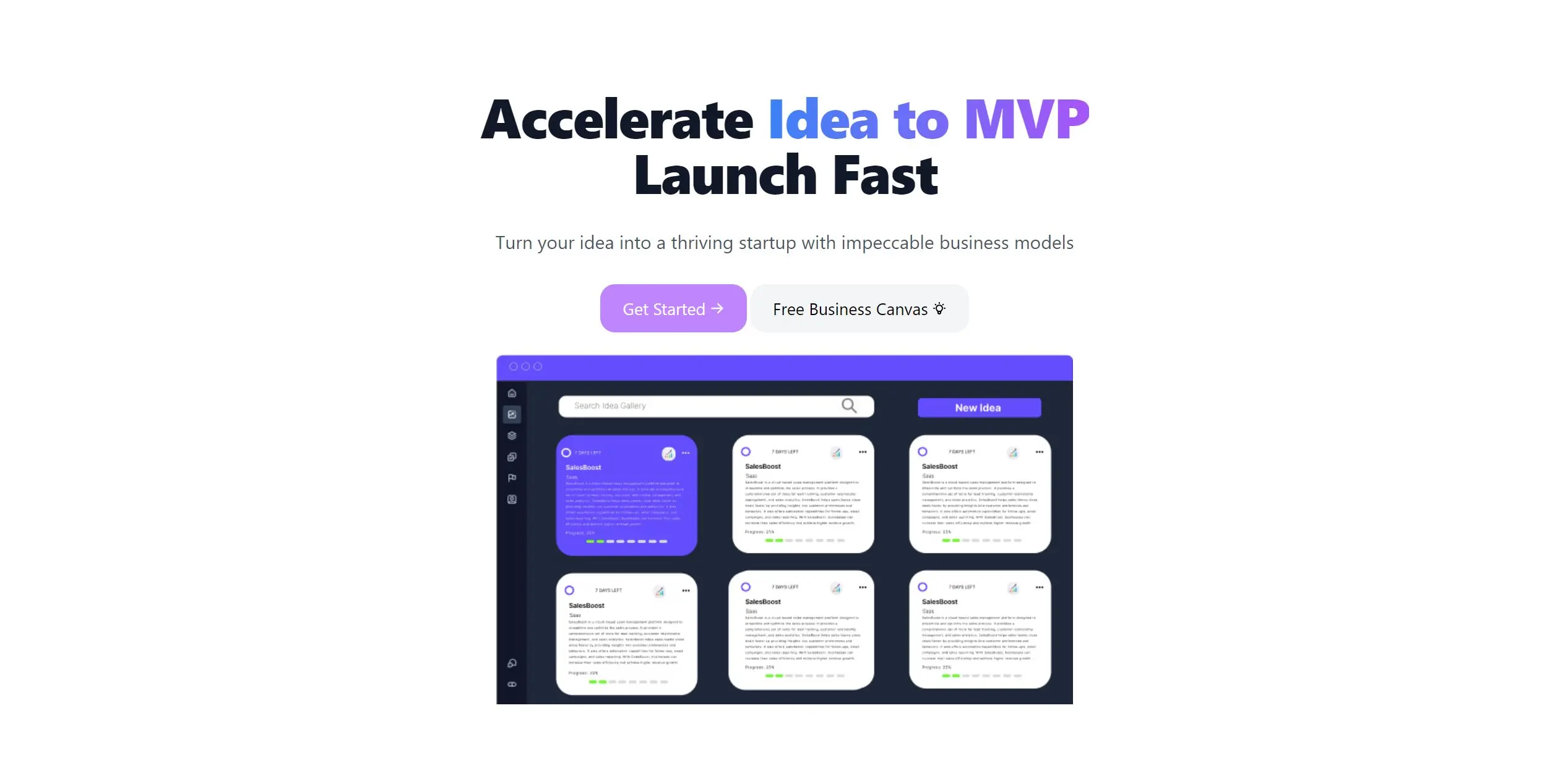 Quick MVP screenshot