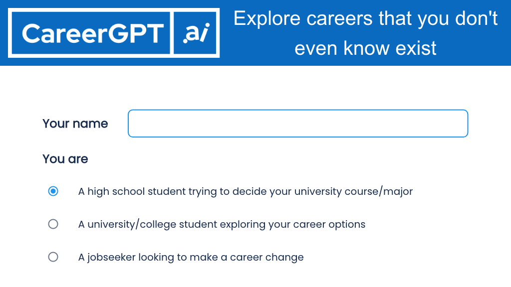 CareerGPT screenshot