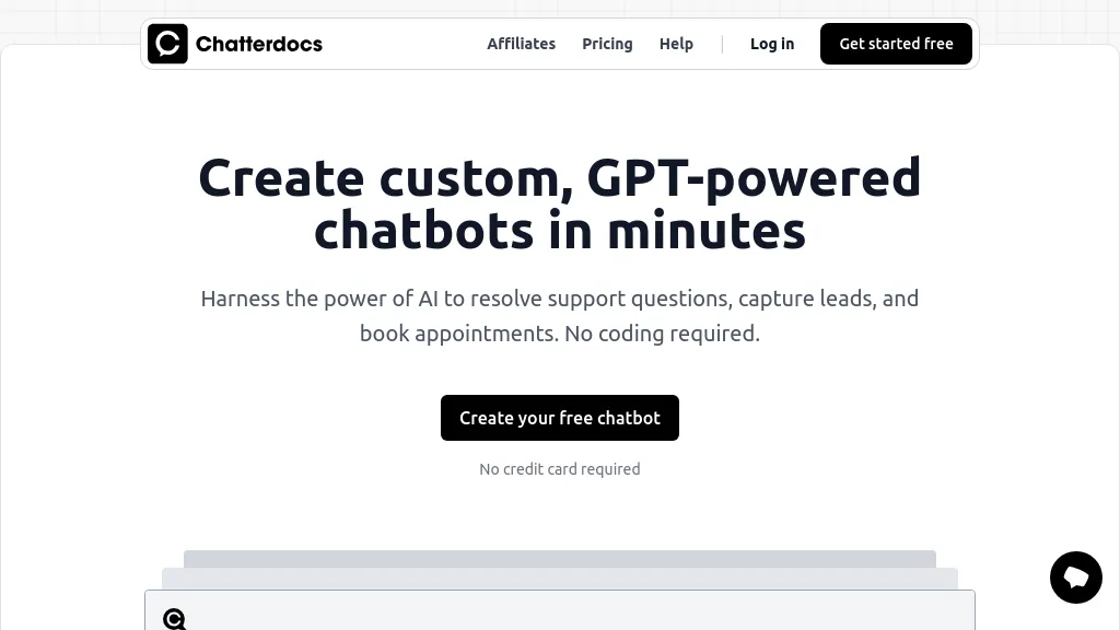 Chatterdocs screenshot