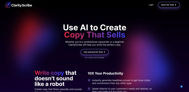 ClarityScribe AI screenshot