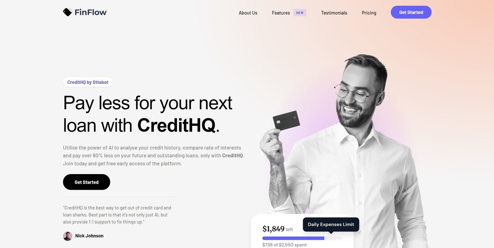 CreditHQ screenshot