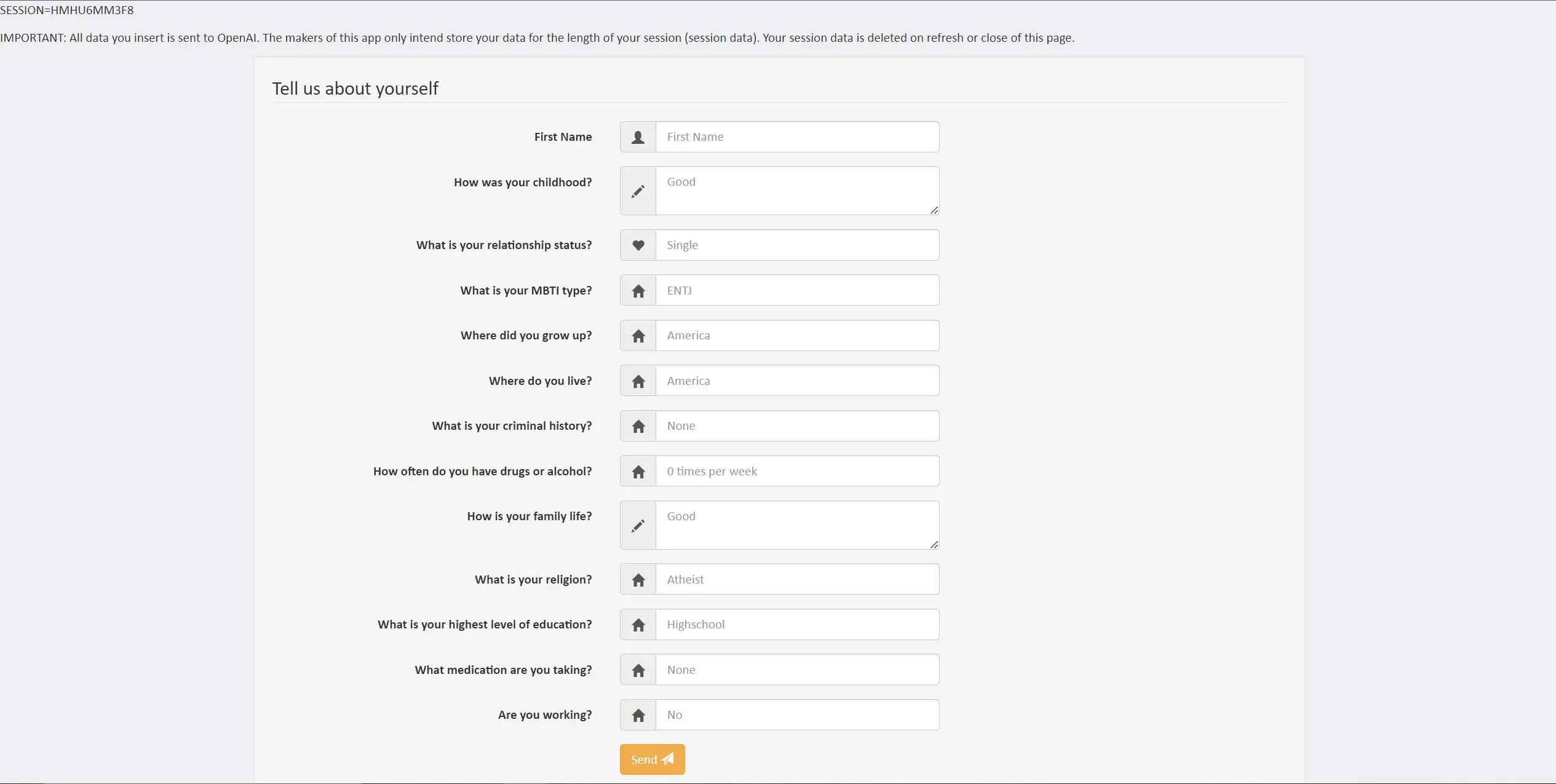 MindMateGPT screenshot