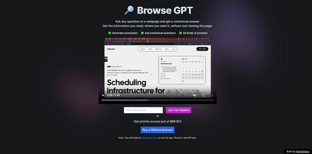 Browse GPT screenshot