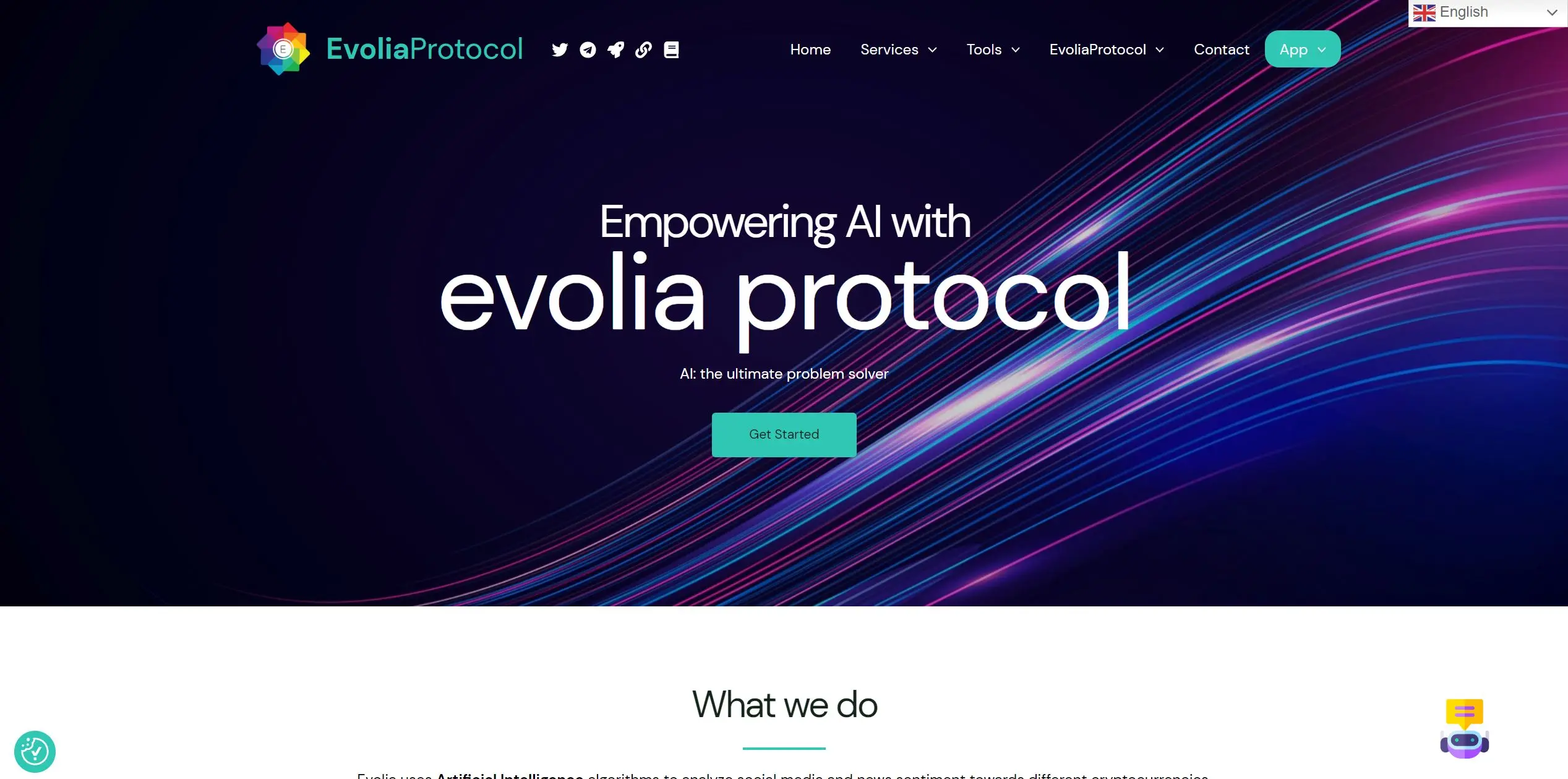 Evolia Protocol screenshot