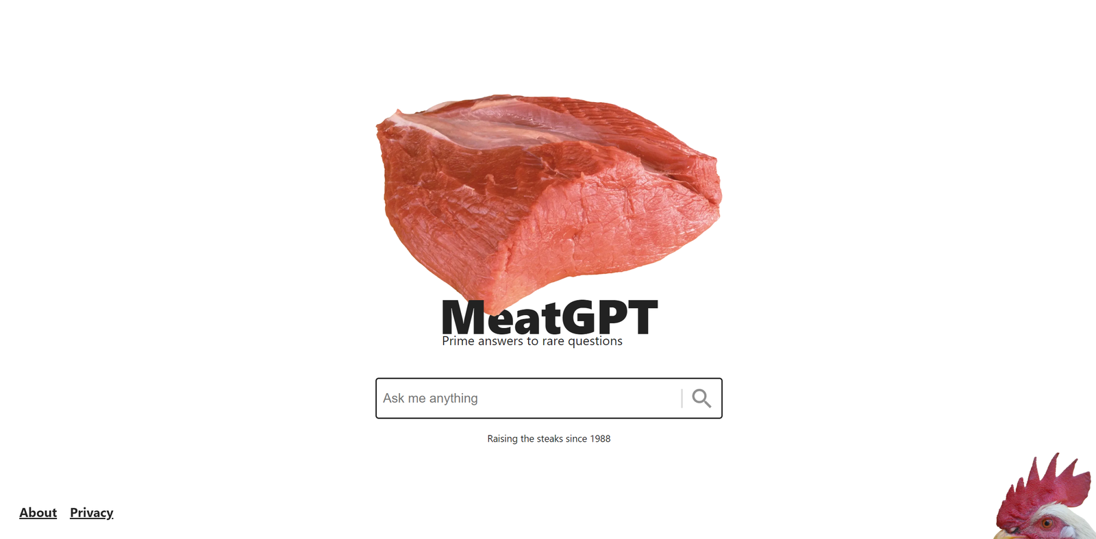 MeatGPT screenshot