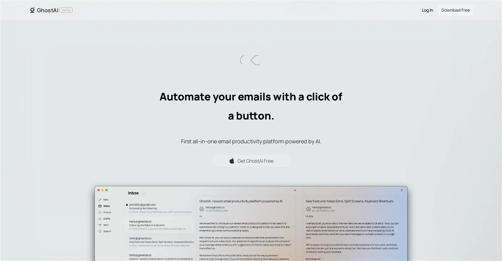 GhostAI screenshot