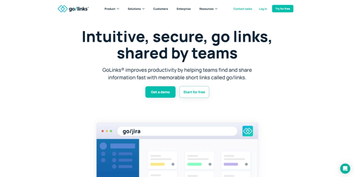 GoLinks screenshot