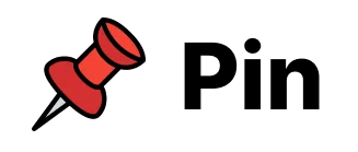 Pin logo