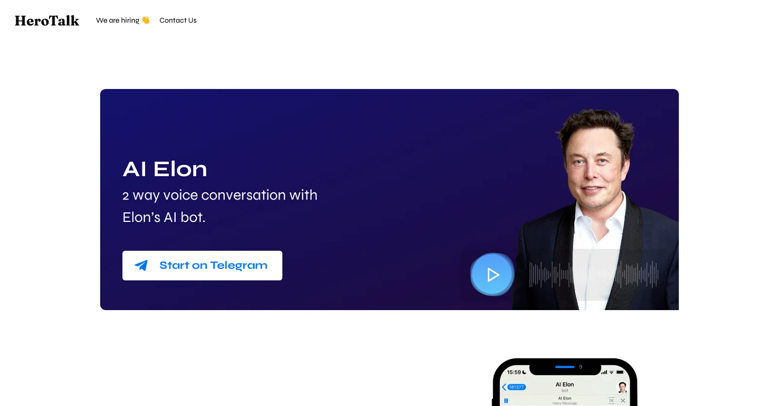 HeroTalk screenshot