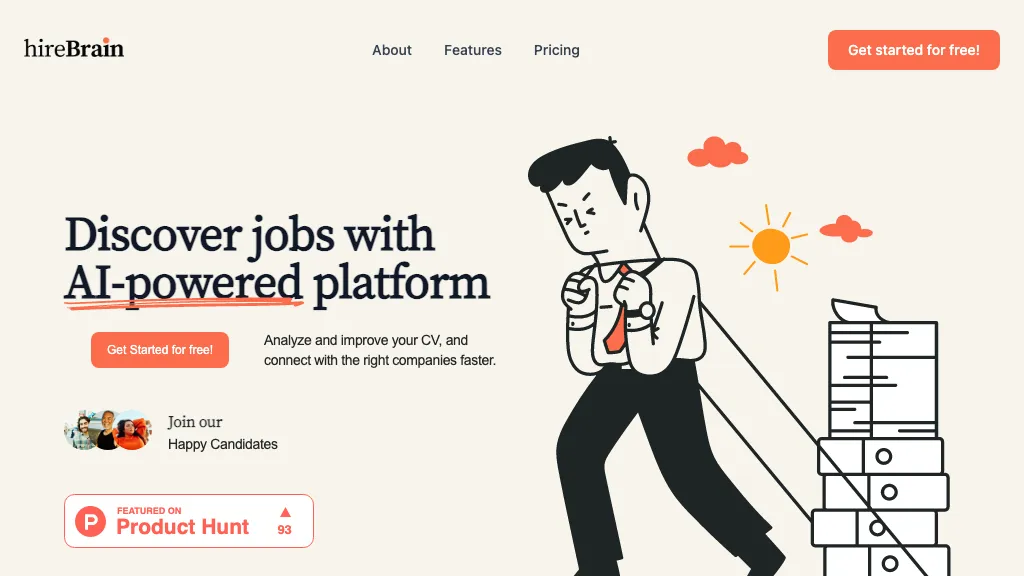 HireBrain screenshot