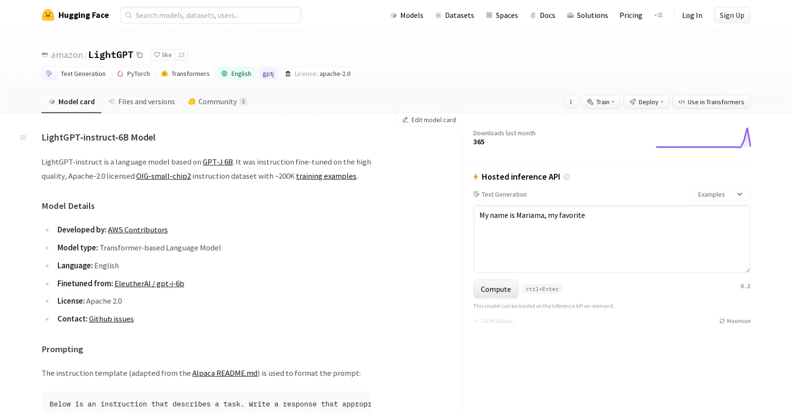 LightGPT screenshot