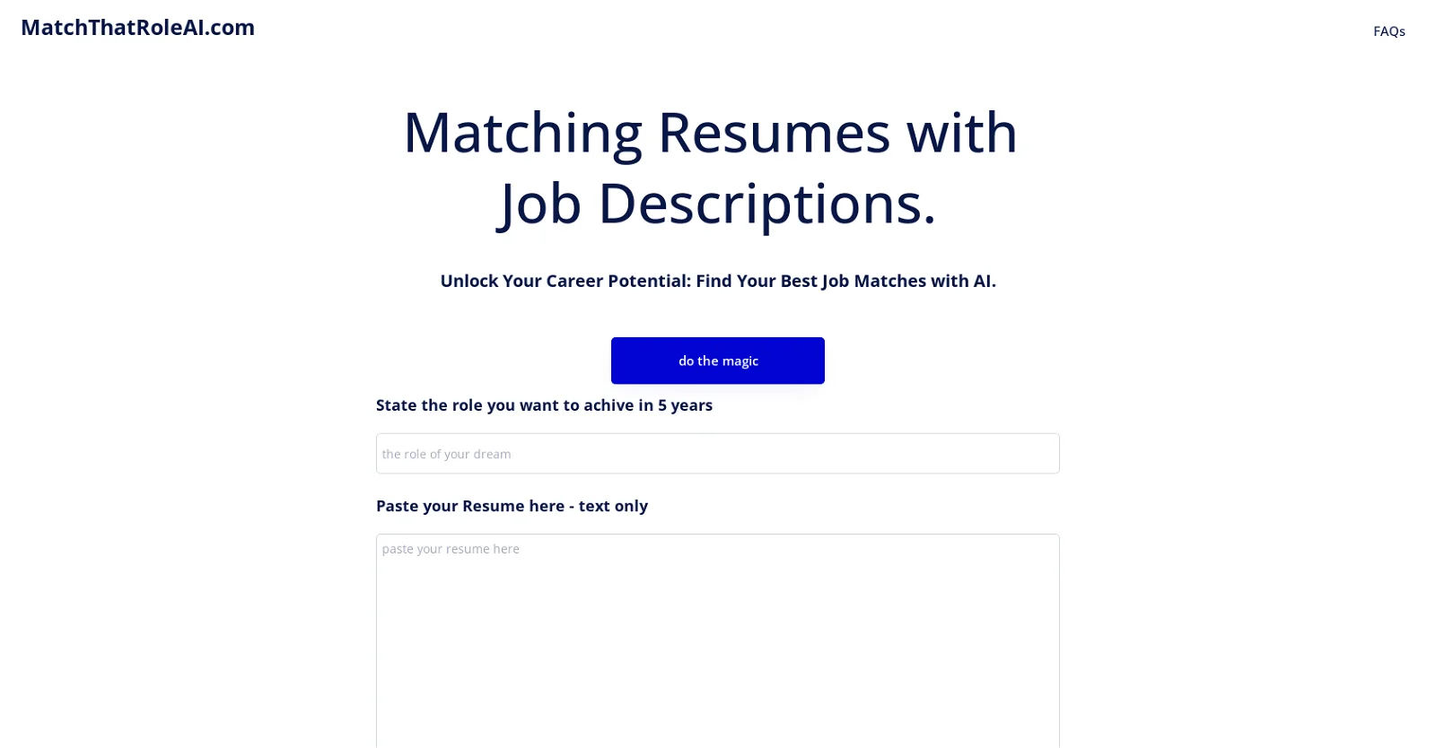 Match That Role screenshot