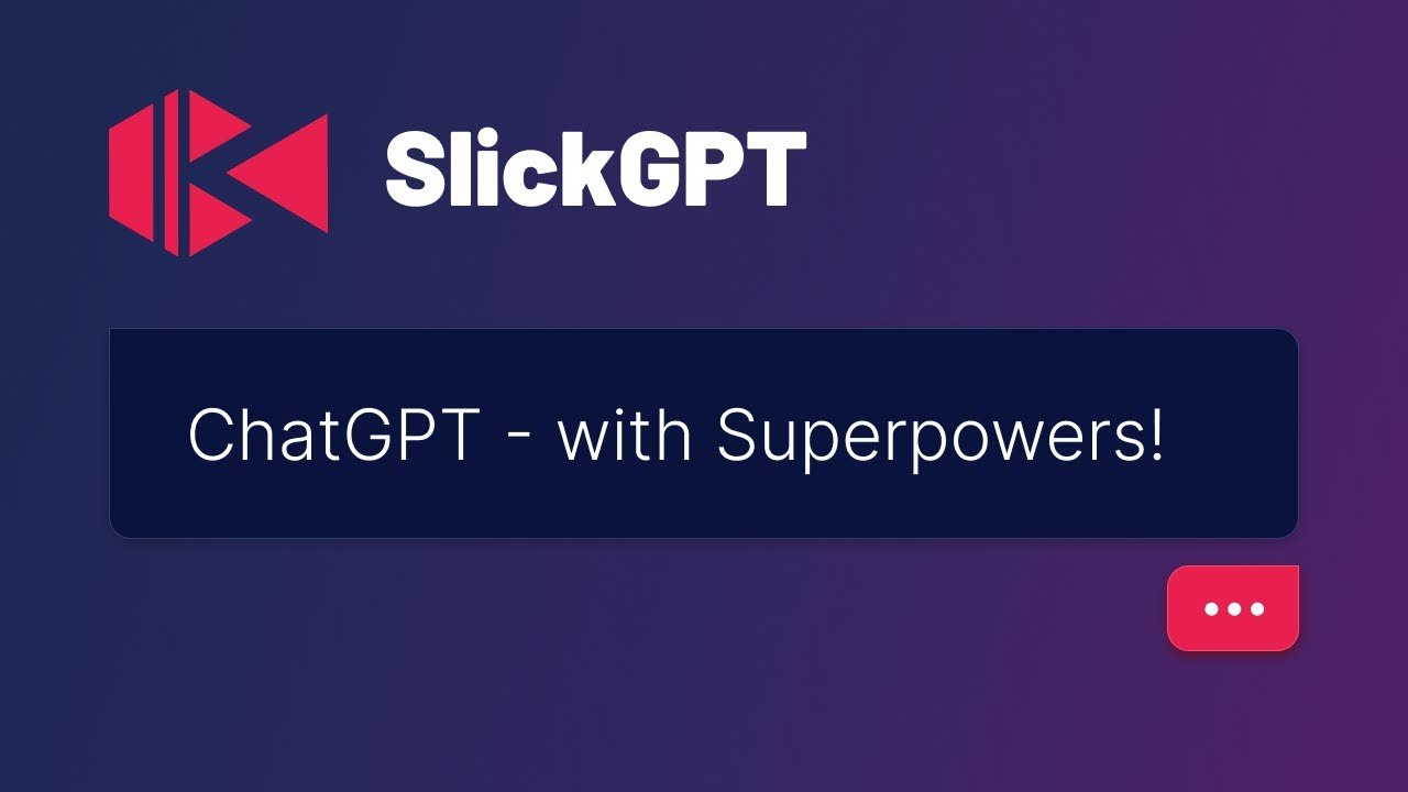 SlickGPT screenshot