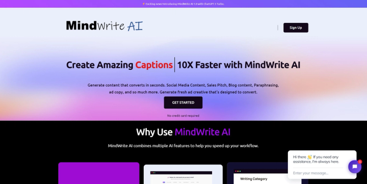 Mindwrite Ai screenshot