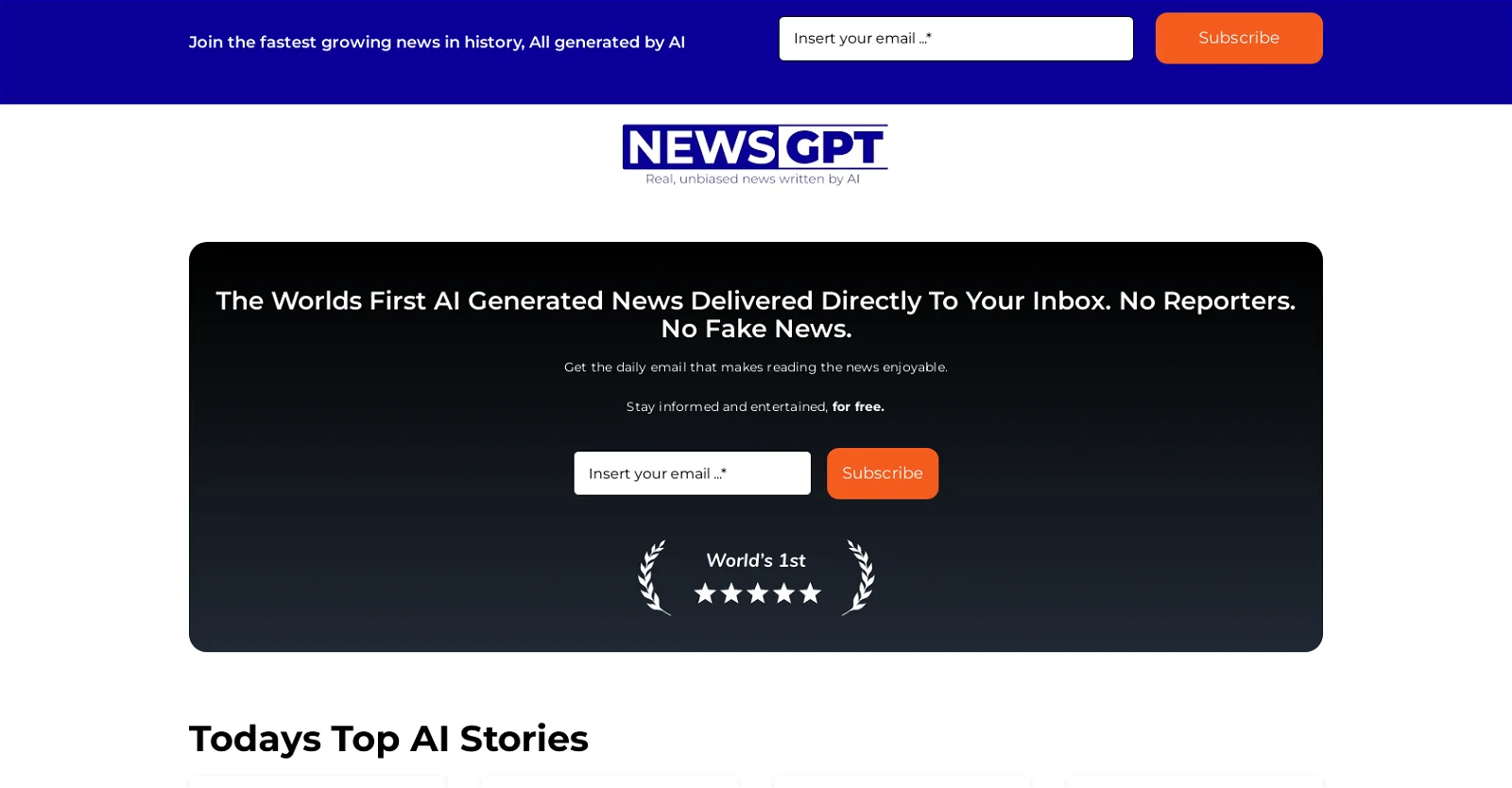 NewsGPT screenshot