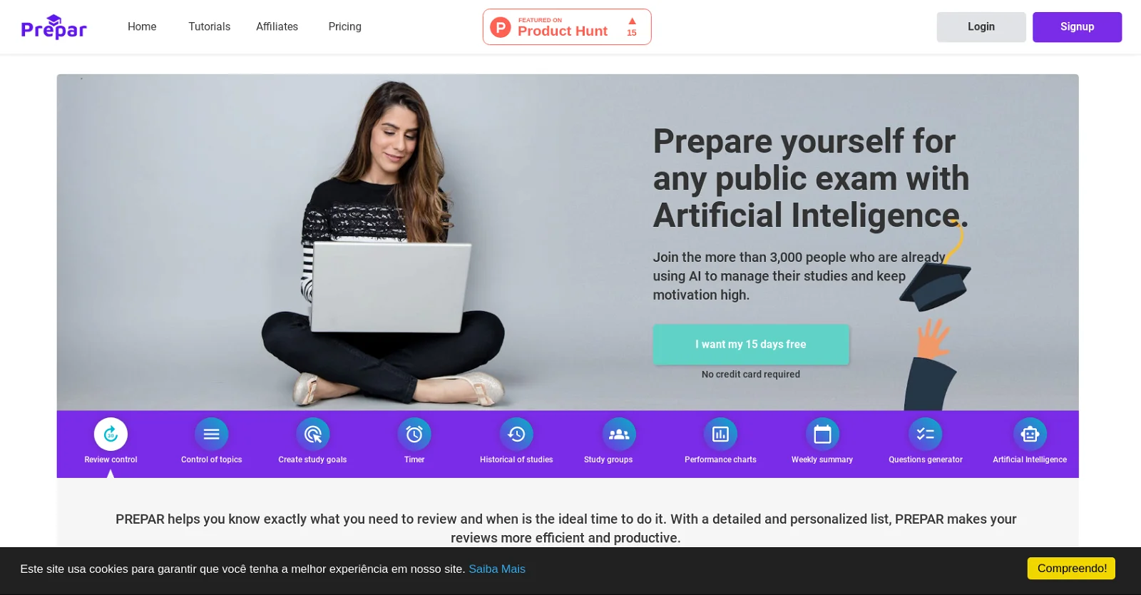 Prepar screenshot