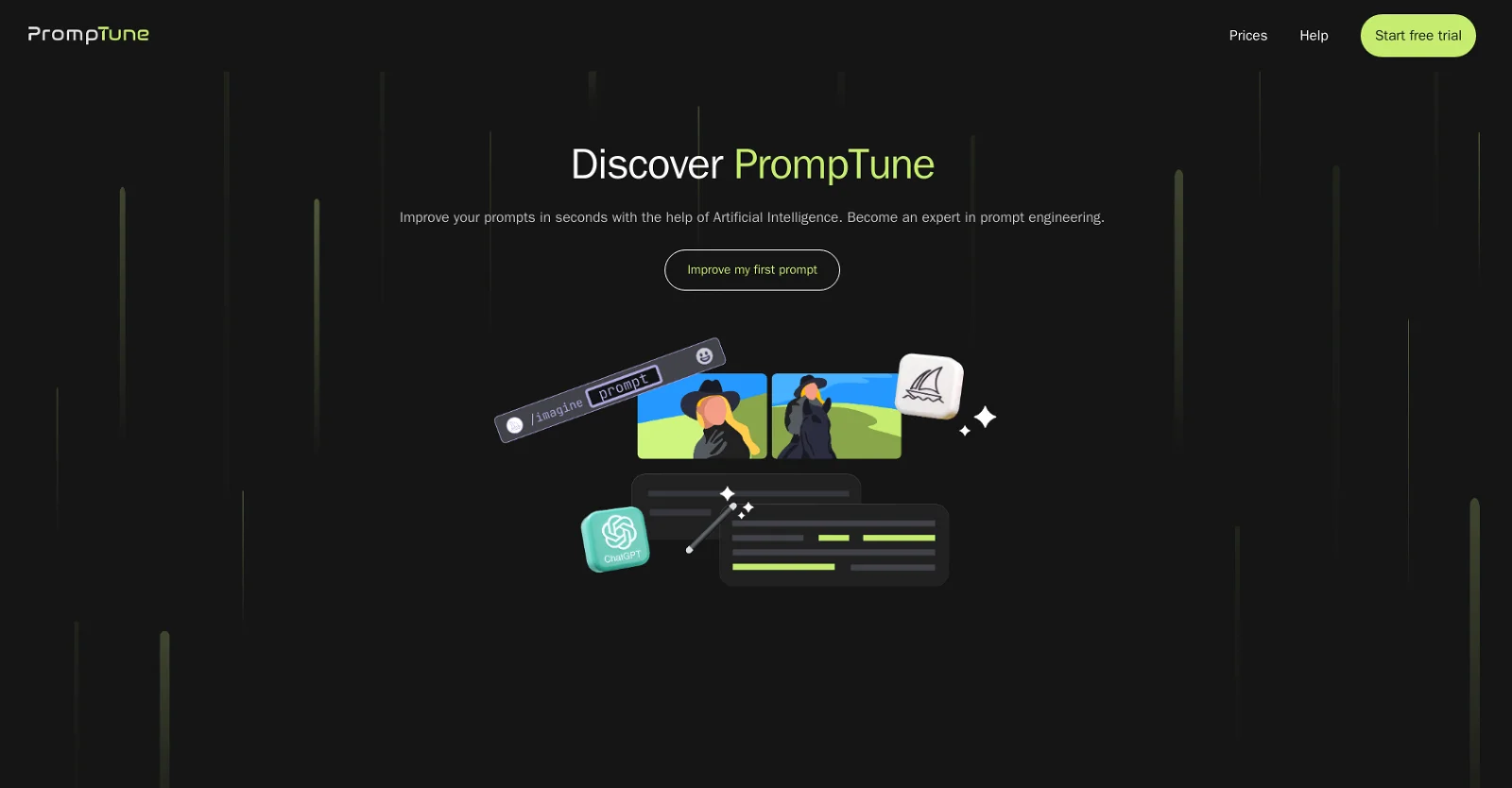 PromptTune screenshot