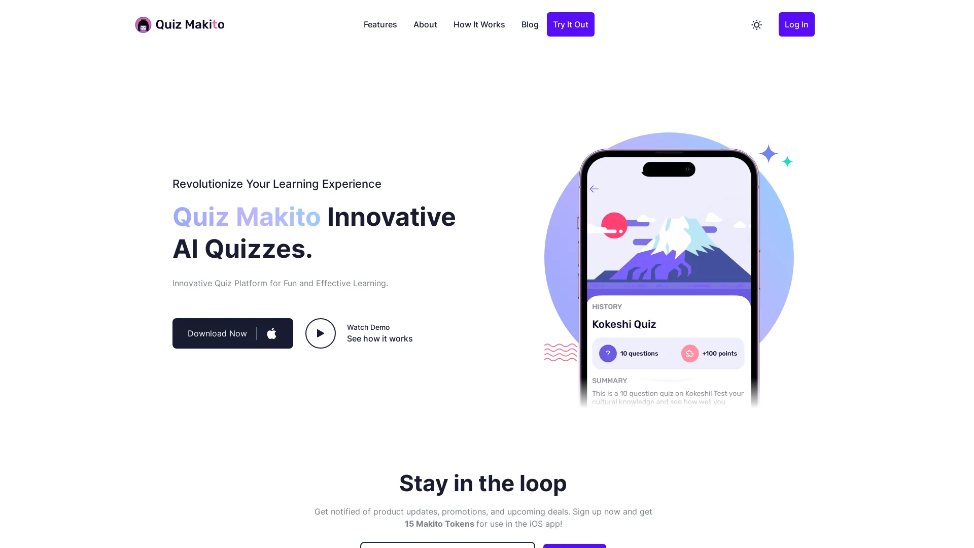 Quiz Makito screenshot