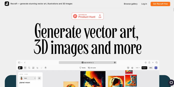 Recraft screenshot