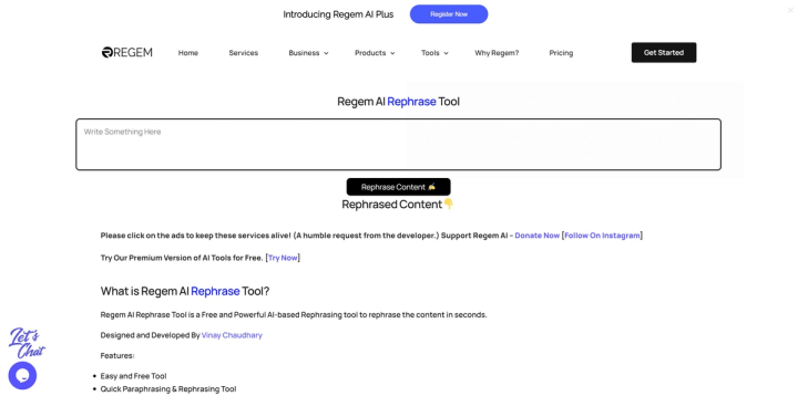 Regem AI Plus screenshot