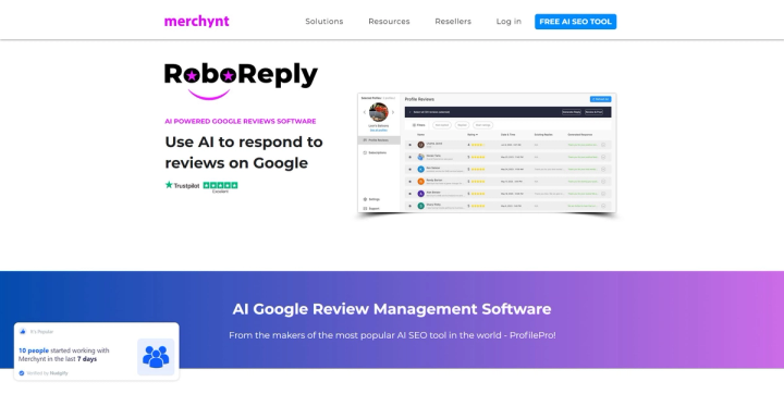 RoboReply screenshot