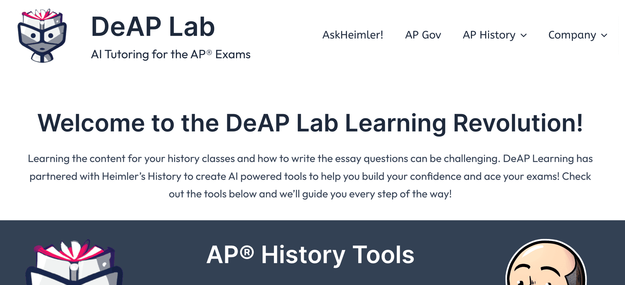DeAP Learning Labs screenshot