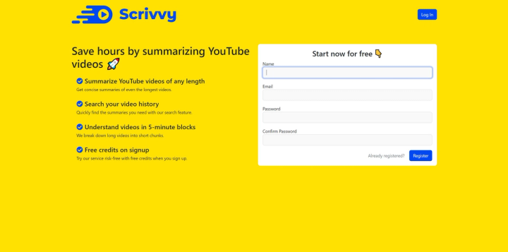 Scrivvy screenshot