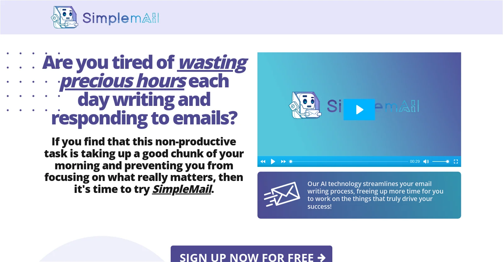SimpleMail screenshot