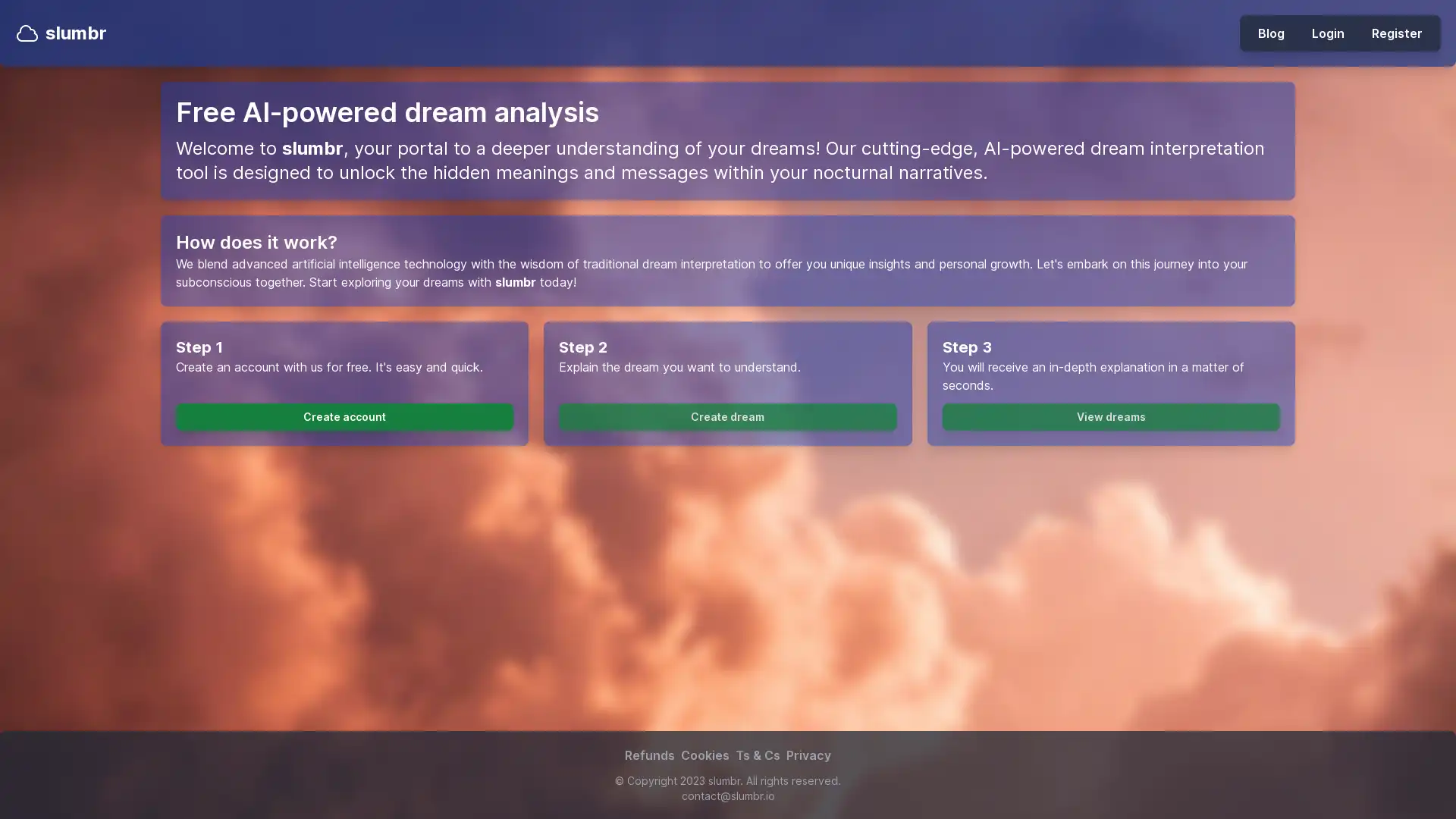 Slumbr screenshot