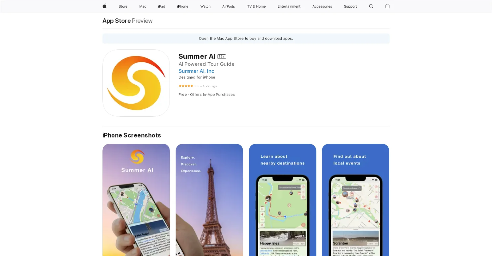 Summer AI screenshot