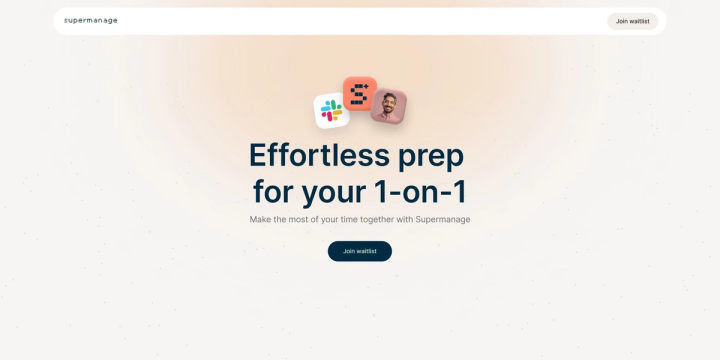 Supermanage AI screenshot