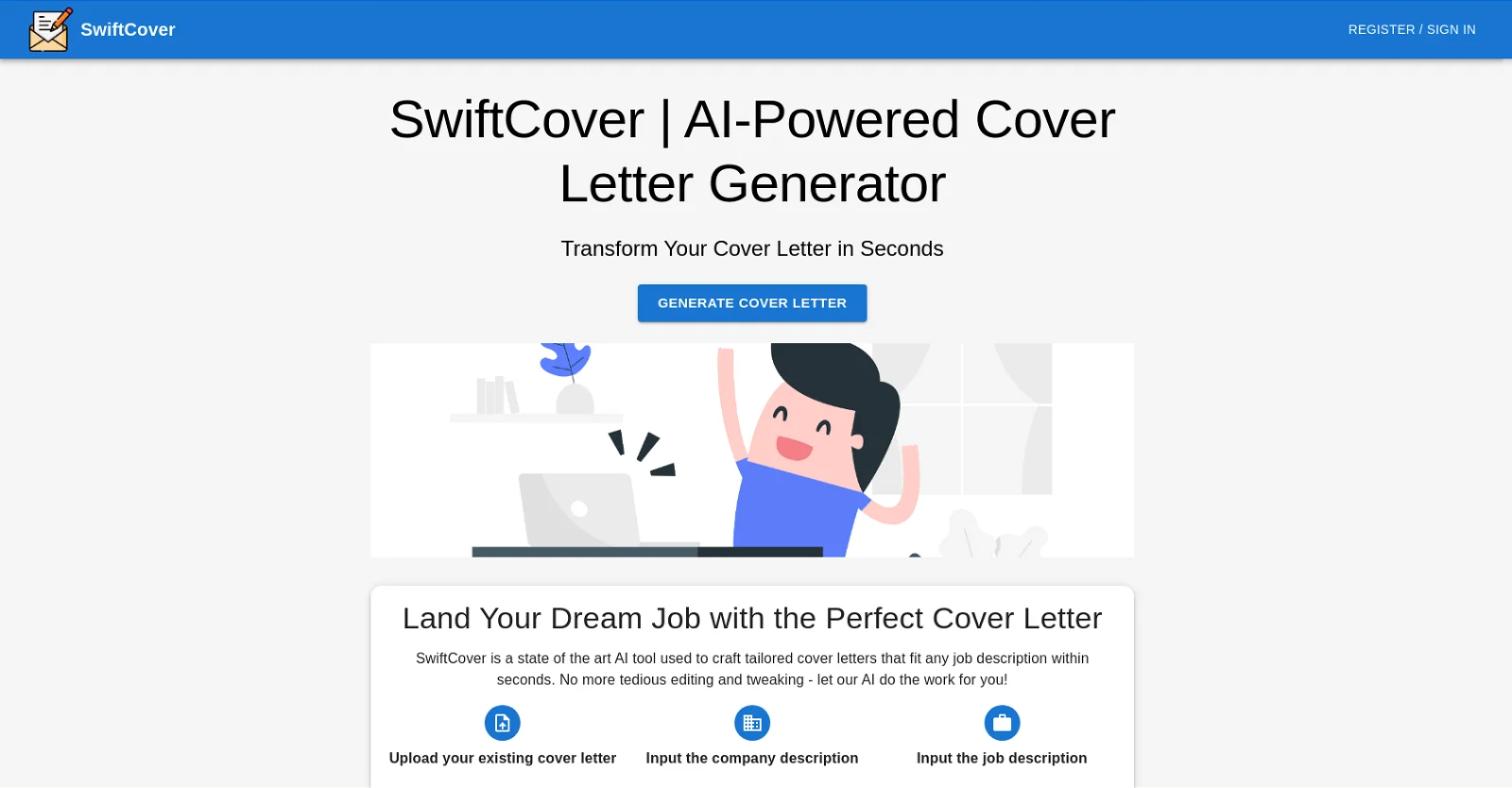 SwiftCover screenshot