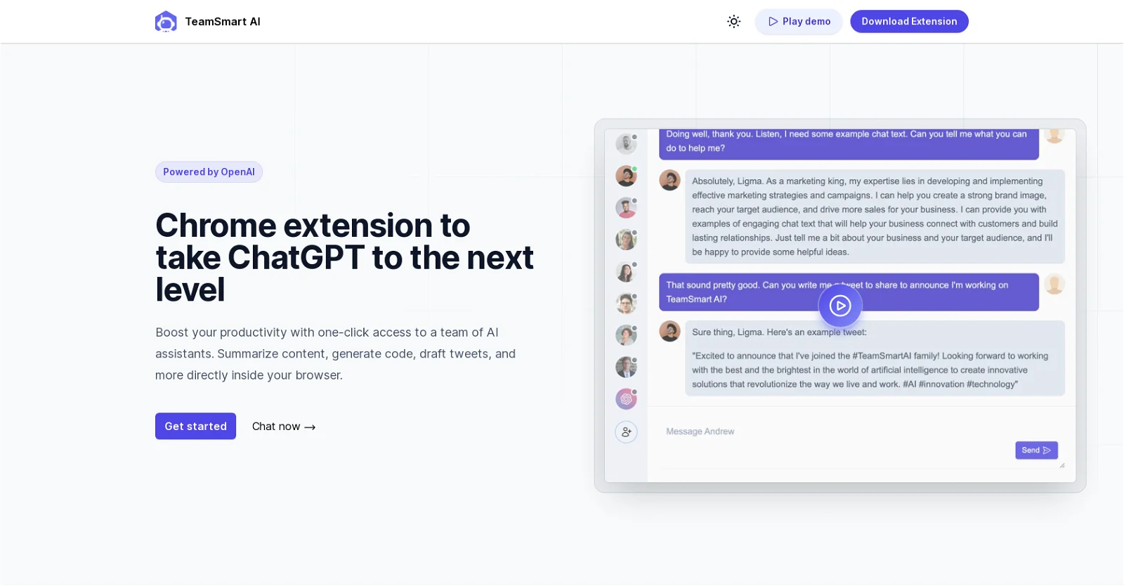 TeamSmartAI screenshot