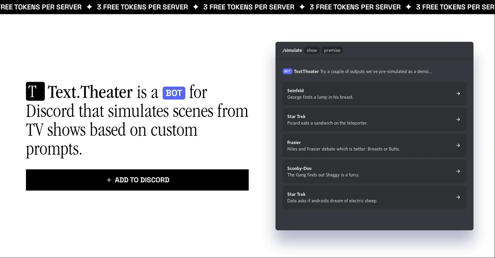 Text.Theater screenshot