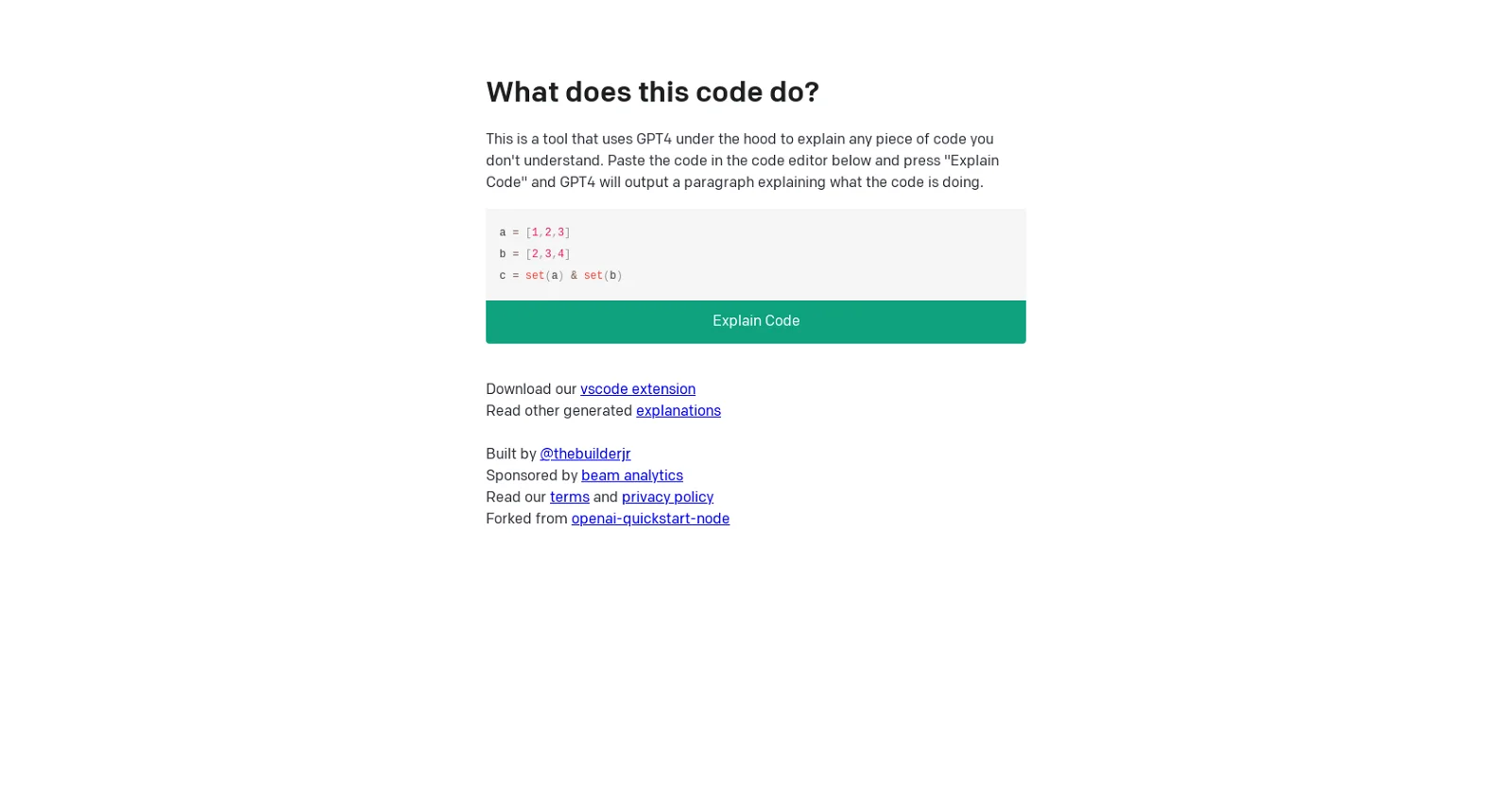 What does this code do? screenshot