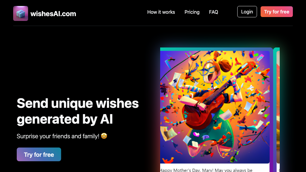 Wishes AI screenshot