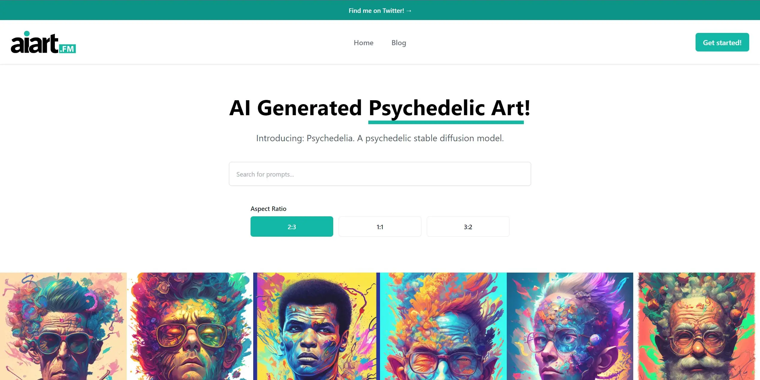 AIArt.fm screenshot