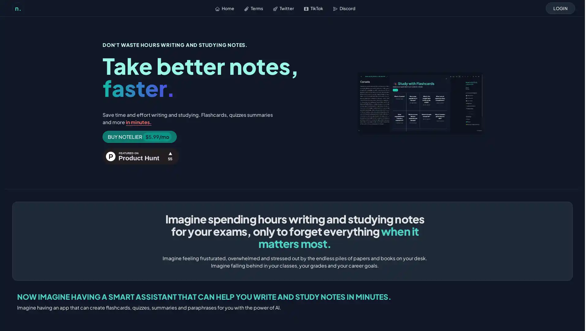 Notelierai screenshot