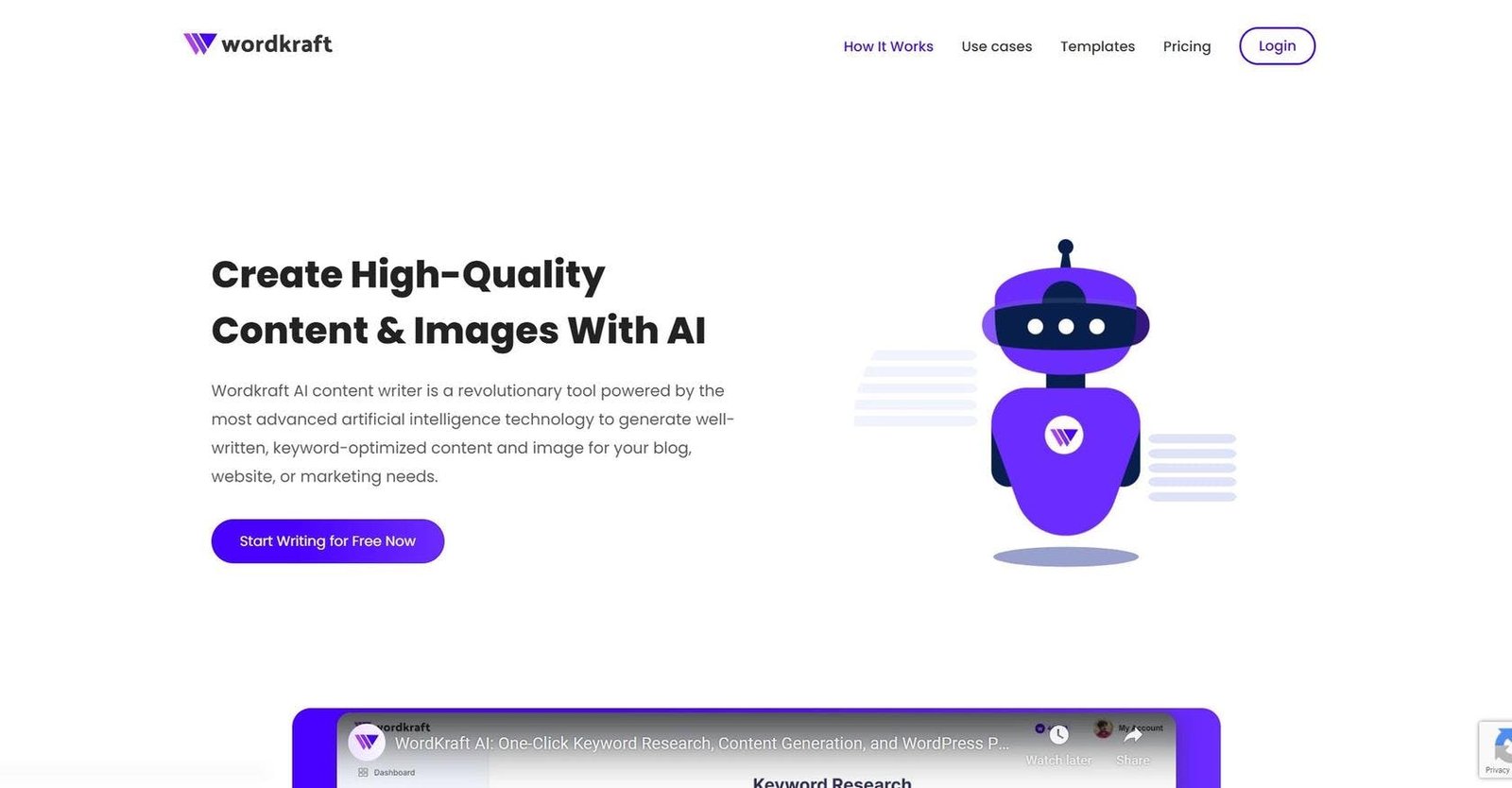 Wordkraft AI screenshot