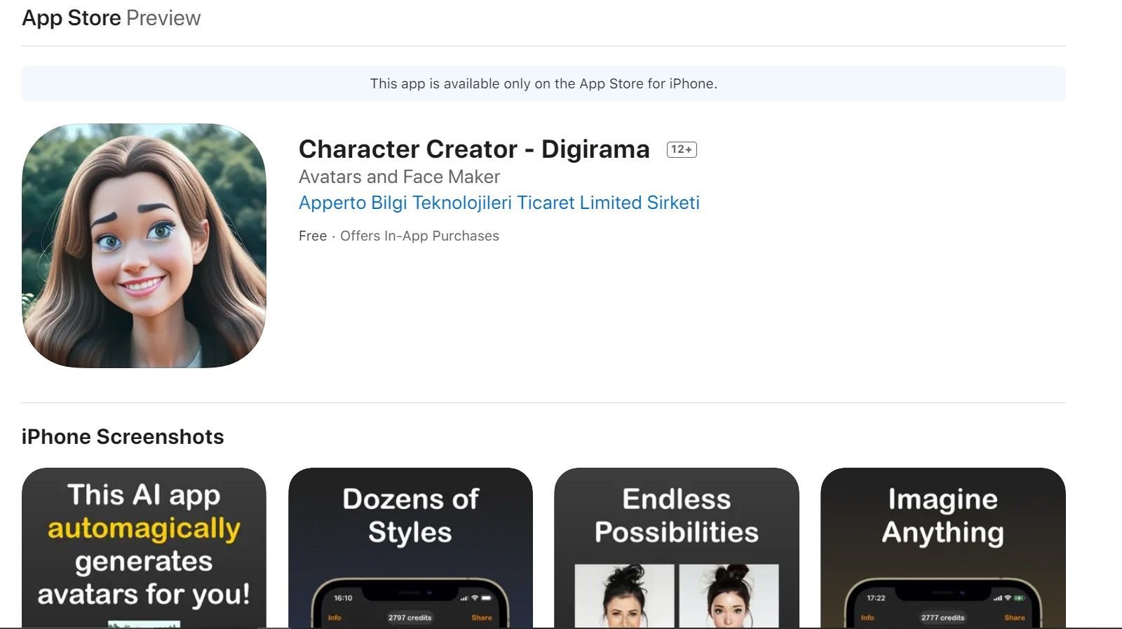 Digirama screenshot