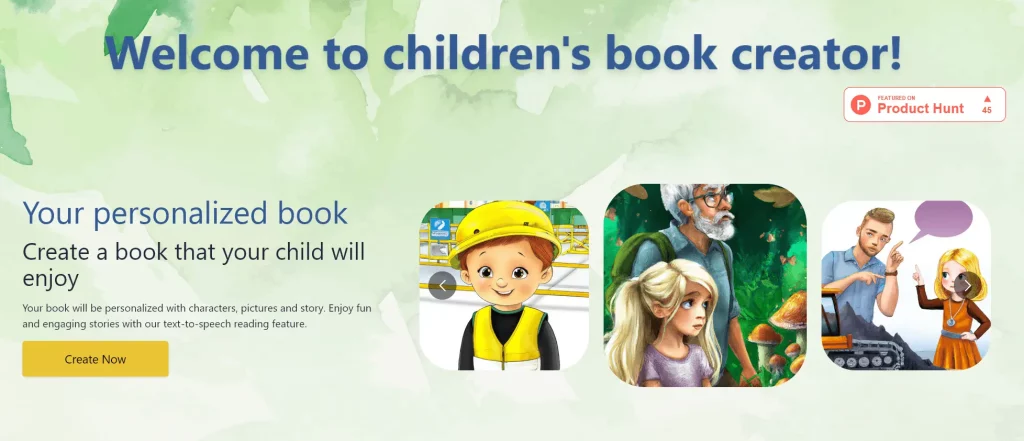 Childbook screenshot