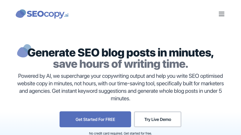SEOCopy.ai screenshot