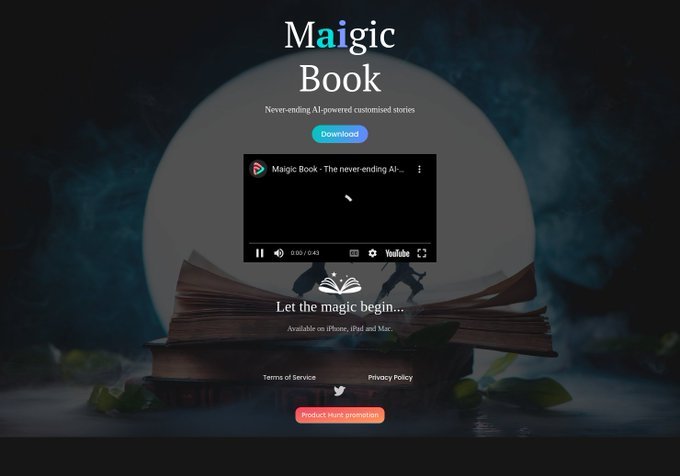 Maigic Book screenshot