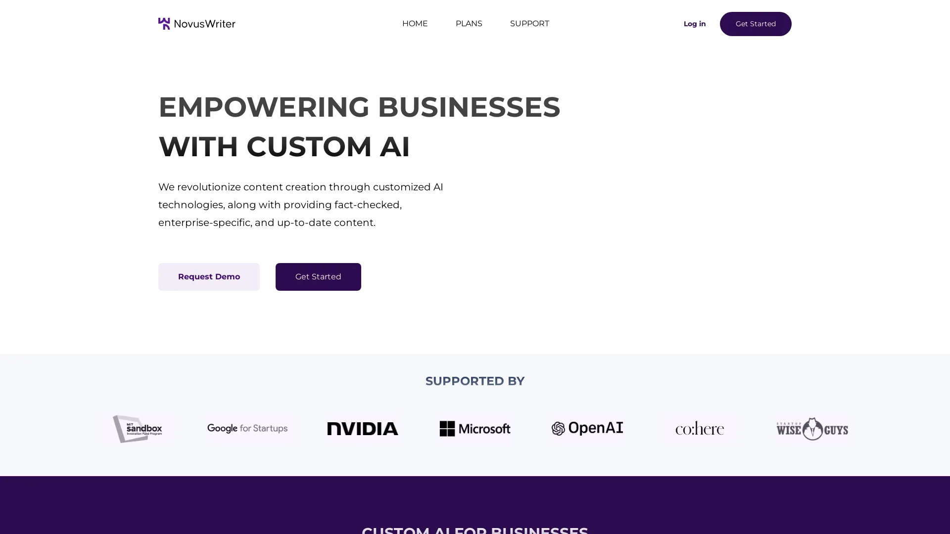 Novus Writer screenshot