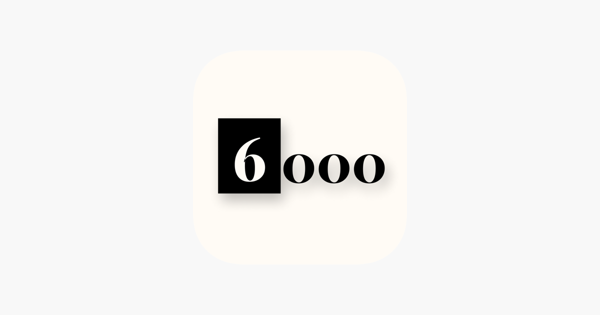 6000 Thoughts logo